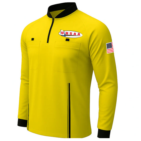 USA901UT-9077 - LONG SLEEVE DYE SUBLIMATED UTAH (UHSAA) SOCCER SHIRT