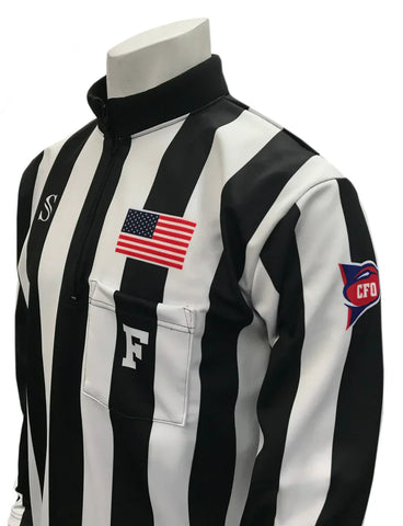 USA729CFO MD 'R'-10275 - NEW STYLE - Smitty "Made in USA Dye-Sublimated" - Dye Sub CFO "Rainy" Weather Football Shirt
