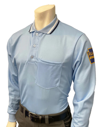USA301PA-PB-30251-Smitty "Made in USA" - PIAA Men's Long Sleeve Umpire Shirt