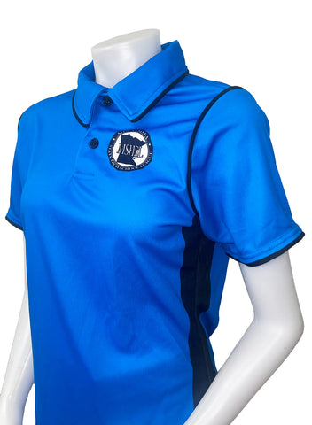 USA417MN BB - CLOSEOUT Smitty "Made in USA" - Swimming/Volleyball Women's Bright Blue Short Sleeve Shirt