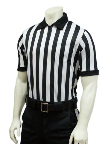 FBS101-Smitty 100% Polyester Warpknit SHORT Sleeve Shirt w/ Front Pocket